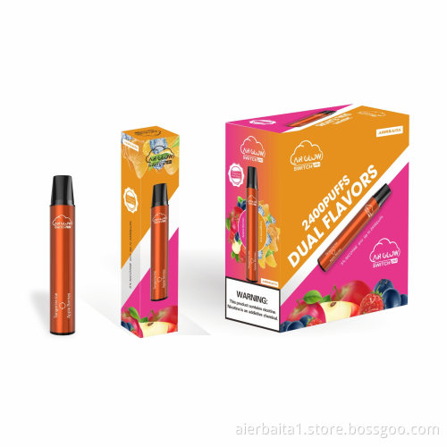 Flavors Disposable Vape with Micro USB Charger
